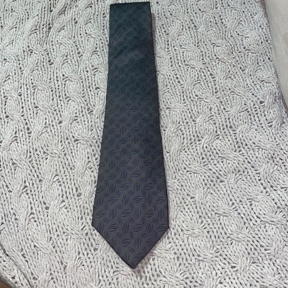 Christian Dior Men’s Tie (Dark Grey/Black) - Picture 1 of 5